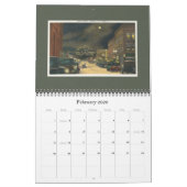 2026 Calendar  Bristol VA TN Vintage postcard Kalender (Feb 2026)