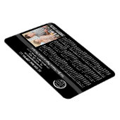 2026 Calendar Custom Business Logo Name Photo Blk Magneet (Rechterzijde)