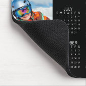 2026 Calendar Family 4 Photo Personalized Color Muismat (Hoek)