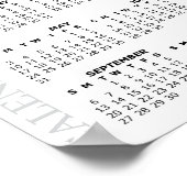 2026 Calendar, Garden Fox, Hoopoe, William Morris Poster (Hoek)