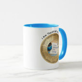 2026 Calendar I Am Thankful For Today Coffee Mok (Voorkant rechts)