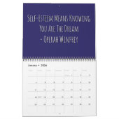 2026 Calendar Inspirational Quote Black Girl Magic Kalender (Jan 2026)