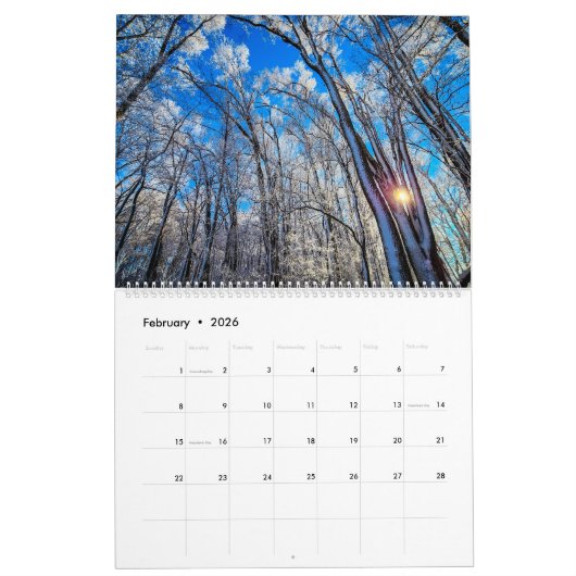 2026 Calendar Kalender (Feb 2026)