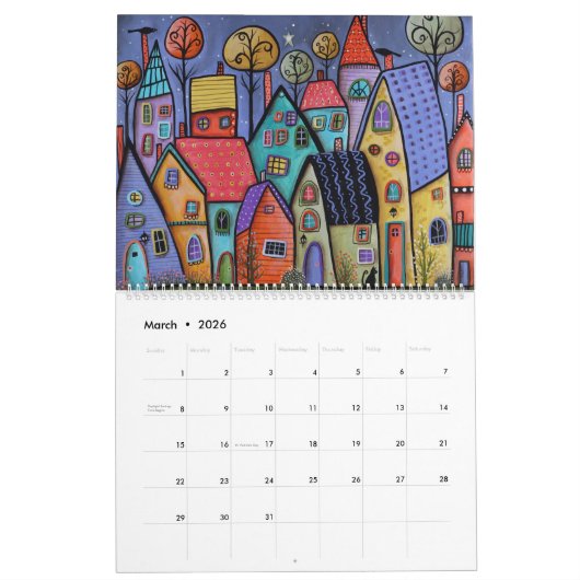 2026 CALENDAR KALENDER (Mar 2026)