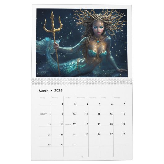 2026 CALENDAR KALENDER (Mar 2026)