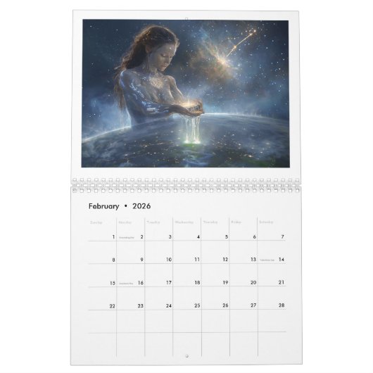 2026 CALENDAR  KALENDER (Feb 2026)
