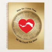 2026 Calendar Lovers' How Do I Love Thee Planner (Voorkant)