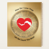 2026 Calendar Lovers' How Do I Love Thee Planner (Achterkant)