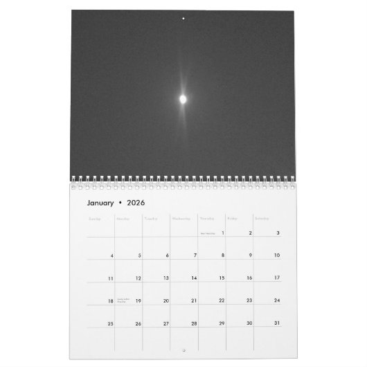 2026 Calendar moon 2026 Kalender (Jan 2026)