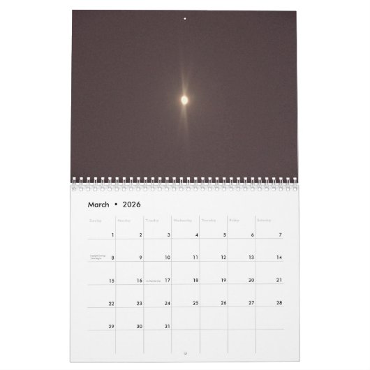 2026 Calendar moon 2026 Kalender (Mar 2026)