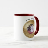 2026 Calendar Motivational Coffee Mok (Voorkant rechts)