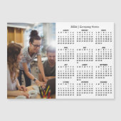 2026 Calendar Personalized Business Photo Magnet (Voorkant)