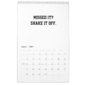 2026 Calendar Pickleball Funny Quotes Dink Paddle Kalender (Mar 2027)
