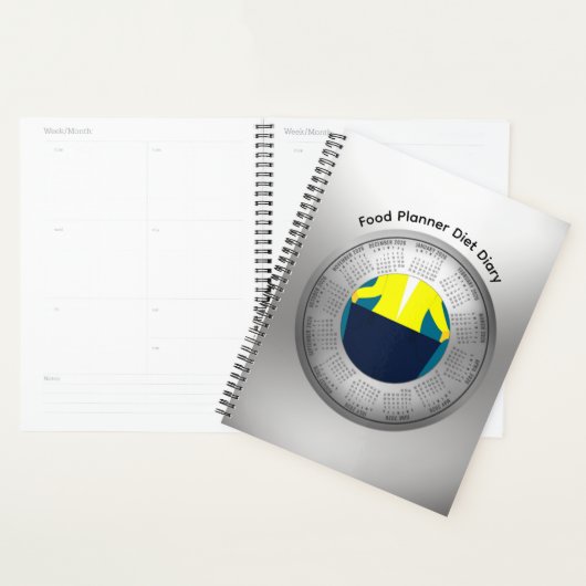 2026 Calendar Planner Food and Diet Diary (Display)