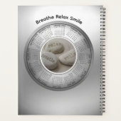 2026 Calendar Planner Quote Breathe Smile Relax  (Achterkant)