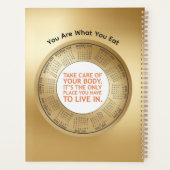 2026 Calendar Planner quote Take Care Of Your Body (Achterkant)