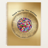 2026 Calendar Planner Thank You For Your Business (Voorkant)