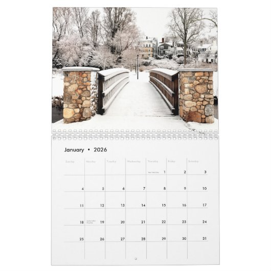 2026 Calendar - Plymouth, Massachusetts Kalender (Jan 2026)