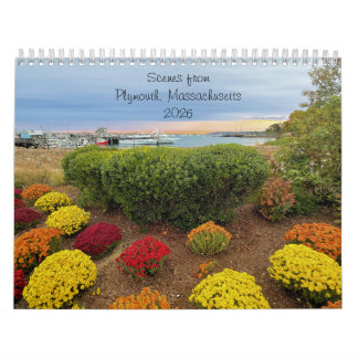 2026 Calendar - Plymouth, Massachusetts Kalender