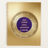 2026 Calendar Quote Not Going Down Without A Fight Planner (Voorkant)