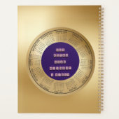 2026 Calendar Quote Not Going Down Without A Fight Planner (Achterkant)