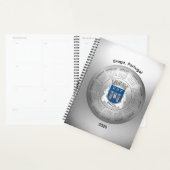 2026 Calendar Silver Planner Braga Portugal (Display)