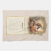 2026 Calendar Towel Horse in Sunset Theedoek (Horizontaal)