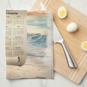 2026 Calendar Towel Inspirational Psalm 139 Theedoek (Quarter Fold)