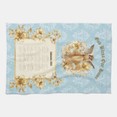 2026 Calendar Towel Pretty Guardian Angel Theedoek (Horizontaal)