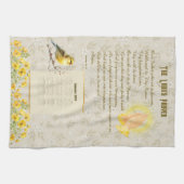 2026 Calendar Towel The Lord's Prayer Theedoek (Horizontaal)