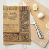 2026 Calendar Windsor Castle Onspired Woodwork Theedoek (Quarter Fold)