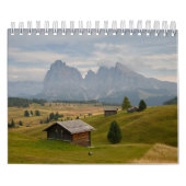 2026 Calendar with images of Italian Dolomites Kalender (Hoes)