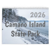 2026 Camano Island State Park Personalized Kalender (Hoes)