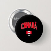 2026 Canada Soccer Fan World Cup _2 Ronde Button 5,7 Cm (Voorkant /achterkant)