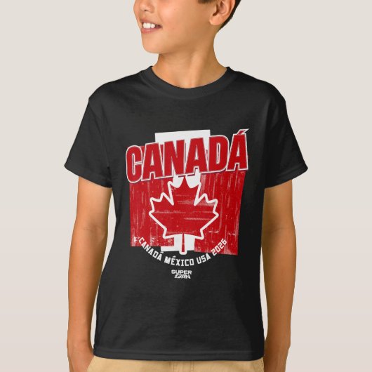 2026 Canada Soccer Fan World Cup  T-shirt (Voorkant)