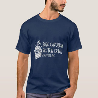 2026 Carolinas Sketch Crawl Heren T-Shirt