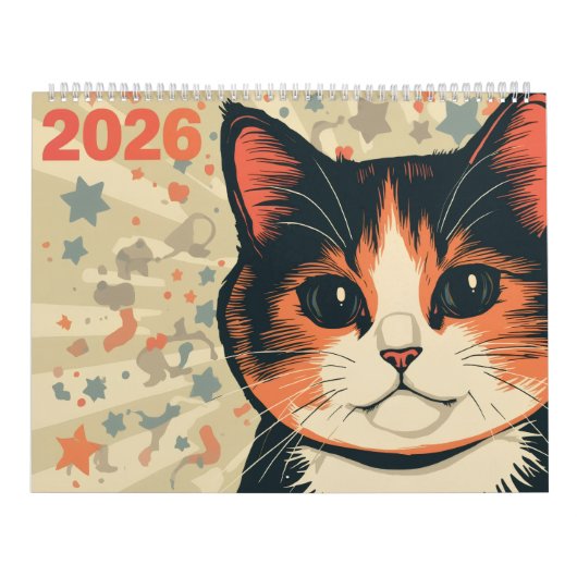 2026 Cat Lover Calendar Kalender (Hoes)