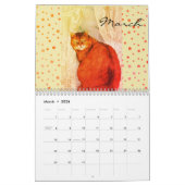 2026 Cats Just Wanna Have Fun Cat Art  Kalender (Mar 2026)