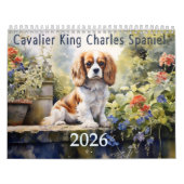 2026 Cavalier King Charles Spaniel Kalender (Hoes)