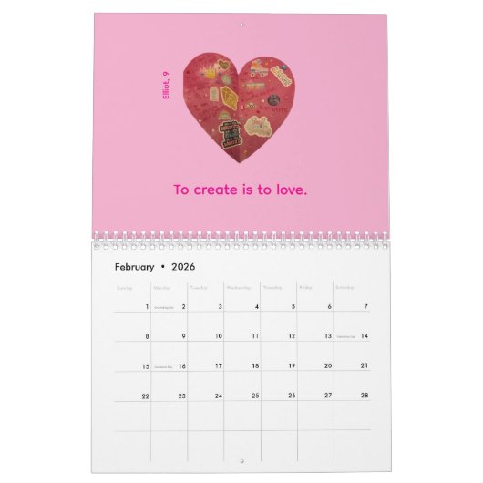 2026 CDO Calendar Kalender (Feb 2026)