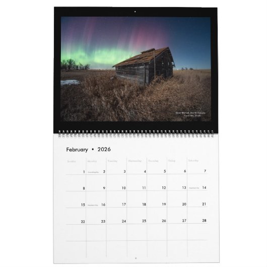 2026 CDSWXC Calendar by Josh Frye Kalender (Feb 2026)