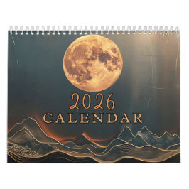 2026  Celestial - Voeg je foto's toe Kalender