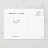 2026 Chinees Nieuwjaarsfestival Feestdagenkaart (Achterkant)