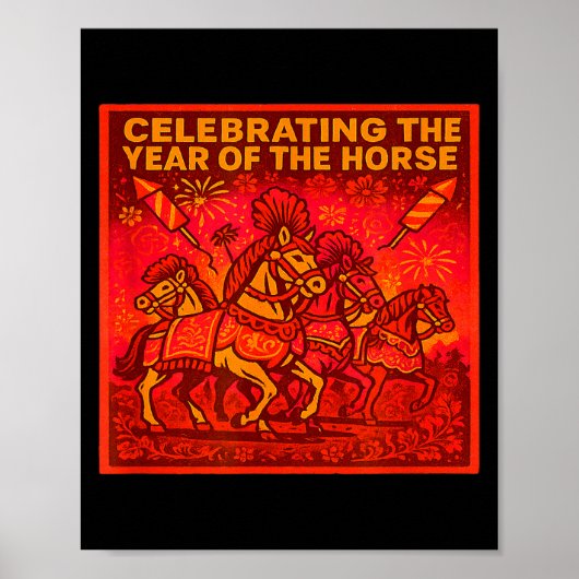 2026 Chinese New Year - Celebrating The Year Of Th Poster (Voorkant)