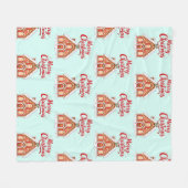 2026 Christmas House Fleece Blanket Deken (Voorkant (Horizontaal))