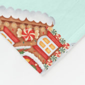 2026 Christmas House Fleece Blanket Deken (Hoek)