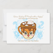 2026 Christmas Reindeer  Magnetische Uitnodiging (Voorkant)