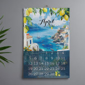 2026 citroen aquarel Reis Siciliaans Kalender