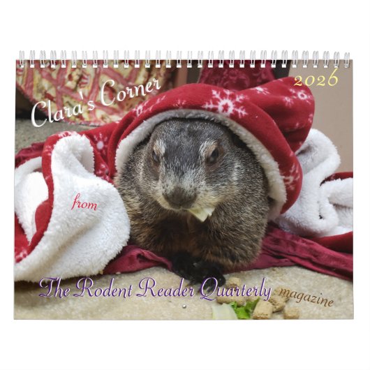 2026 Clara's Corner Groundhog-agenda G Kalender (Hoes)