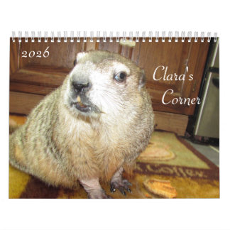 2026 Clara's Corner Groundhog Calendar B Kalender